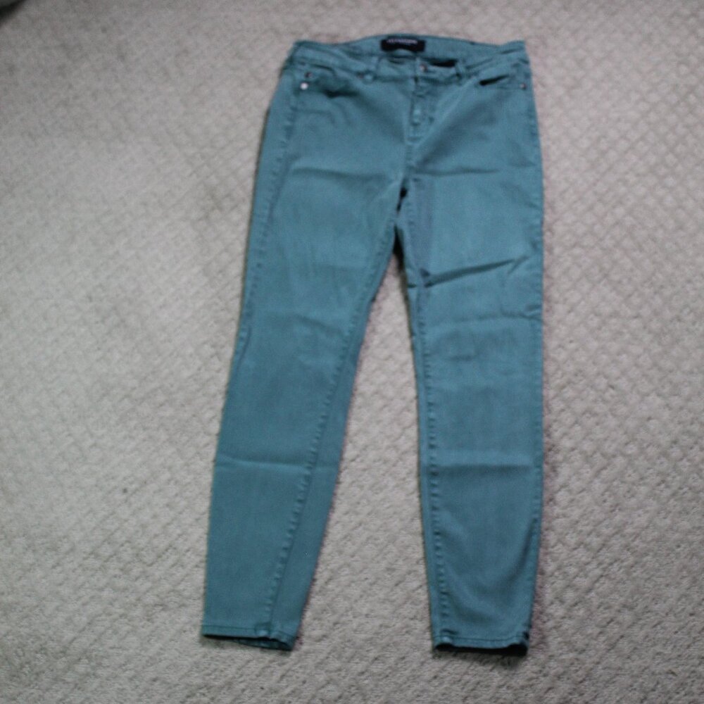 Womens Size 6/28 Liverpool Los Angeles Ankle Skinny Teal Blue Jeans